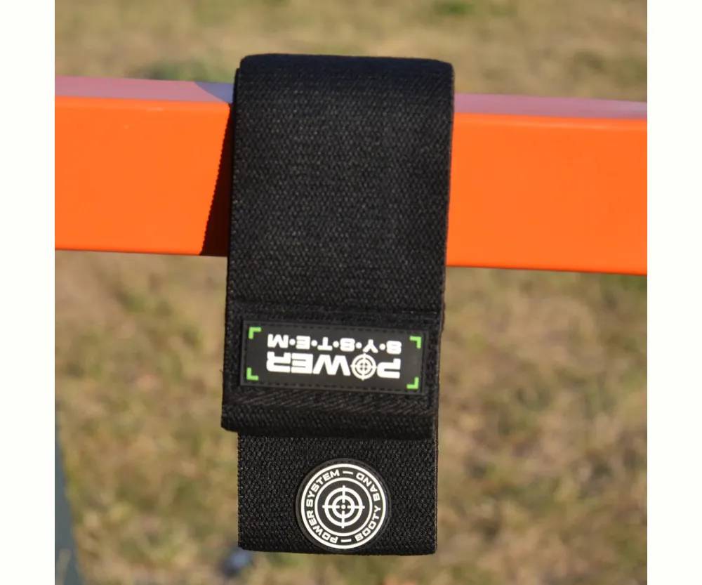 Тканевая резинка для фитнеса и спорта Power System PS-4093 Booty Band LVL 3 Black/Grey (d_94 см. 6-12кг.)