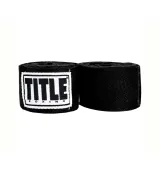 Бинти для боксу TITLE Boxing Traditional Weave 180" Black (4.5м.)