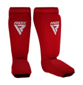 Захист гомілки та стопи RDX Shin Instep Foam Red/White S