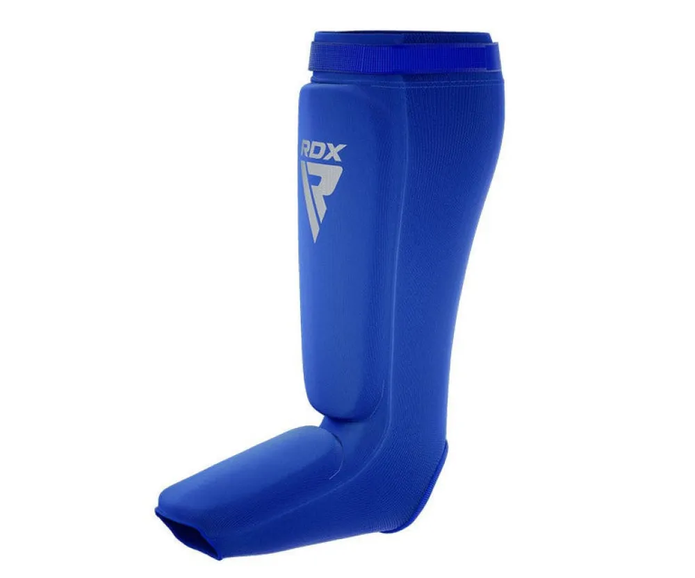 Захист гомілки та стопи RDX Shin Instep Foam Blue/White XL