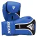 Боксерские перчатки RDX AURA PLUS T-17 Blue/Black (капа в комплекте) - фото №1