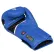 Боксерские перчатки RDX AURA PLUS T-17 Blue/Black (капа в комплекте) - фото №4