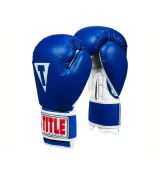 Боксерські рукавиці TITLE Classic Pro Style 3.0 Blue/White 12 oz