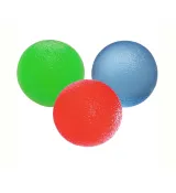 Набір силіконових еспандерів-м'яч (тренажер для кисті) PowerPlay PP-4339 Grip Ball Set (набір 3 шт.)