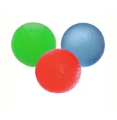 Набір силіконових еспандерів-м'яч (тренажер для кисті) PowerPlay PP-4339 Grip Ball Set (набір 3 шт.)
