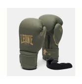 Боксерські рукавиці Leone GN059G MILITARY EDITION Green  (капу в комплекті)