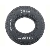 Еспандер кистьовий силіконовий PowerPlay PP-4330 Hand Grip Loops Medium 18-22,5-36 кг. Сірий