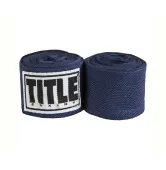 Бинти для боксу TITLE Boxing Select 180" Semi Elastic Mexican Navy (4.5м.)