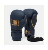 Боксерські рукавиці Leone GN059B Blue Edition  (капу в комплекті)