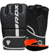 Перчатки для ММА RDX F6 KARA Matte White M (капа в комплекте)