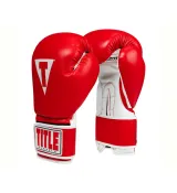 Боксерські рукавиці TITLE Classic Pro Style 3.0 Red/White 12 oz