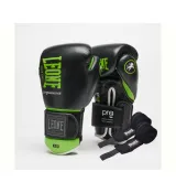 Боксерські рукавиці Leone GN115 PROFESSIONAL 2  Black  (бинти 4 м. в комплекті)